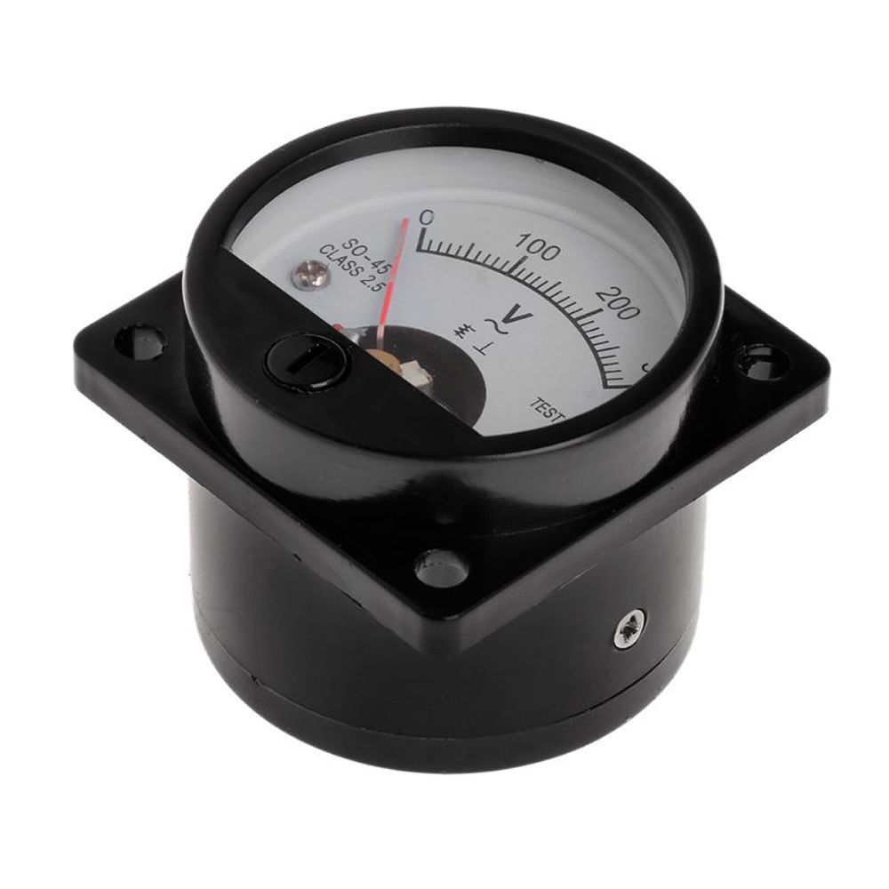 Analog Meter Gauge - แผงมิเตอร์ AC 0-300V โวลต์มิเตอร์ Analog Dial