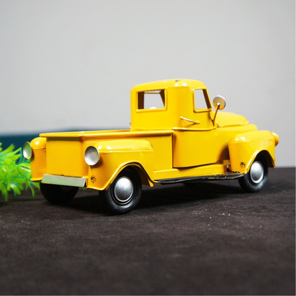 Vintage Collectible Trucks - รถกระบะเหล็กสะสม โมเดลรถกระบะวินเทจ ของสะสม ของขวัญตกแต่งบ้าน