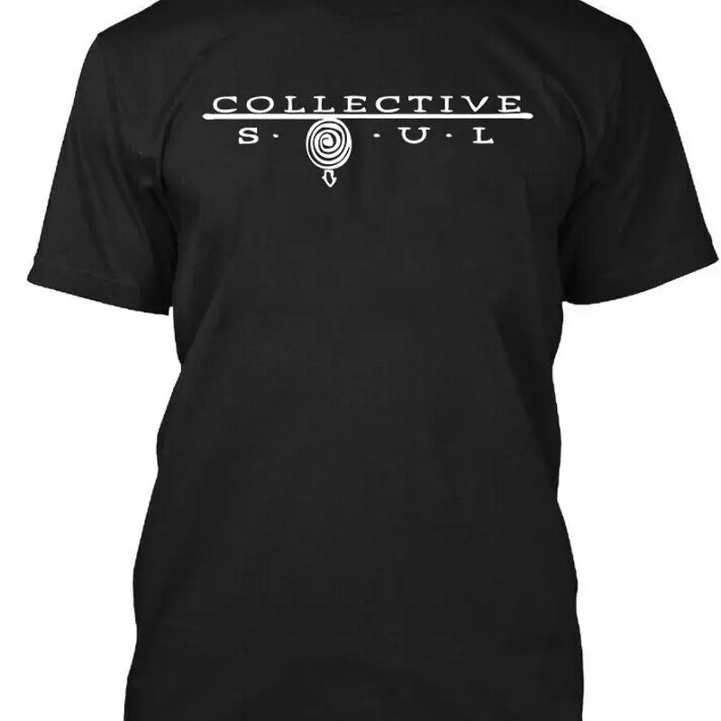 Vintage Collectible Classics - เสื้อยืดโลโก้ New Collective Soul สไตล์อเมริกันคลาสสิค วินเทจ
