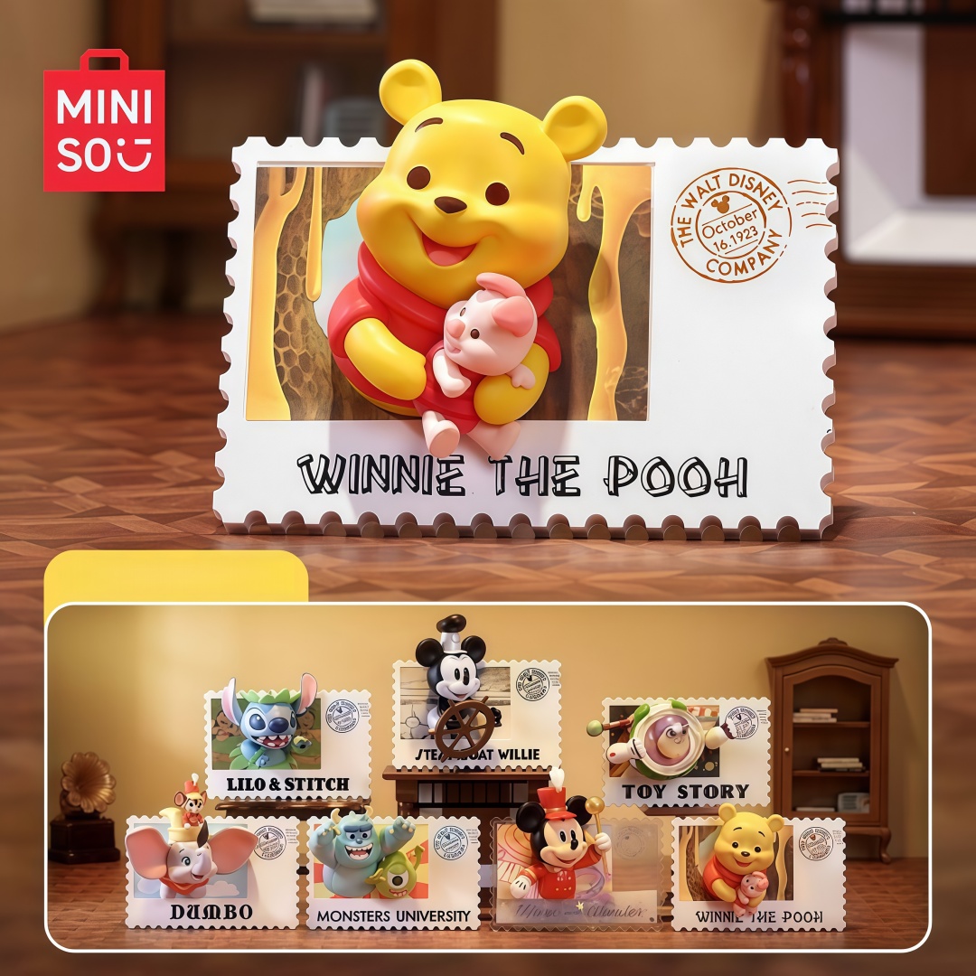 Vintage Disney Collectible - ดิสนีย์ 100Th Anniversary Vintage Stamp Blind
