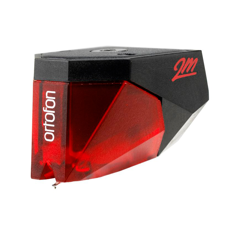 Record Player Needle - Ortofon 2M สีแดงเคลื่อนย้ายแม่เหล็กสเตอริโอตลับหมึก Stylus สำหรับ LP