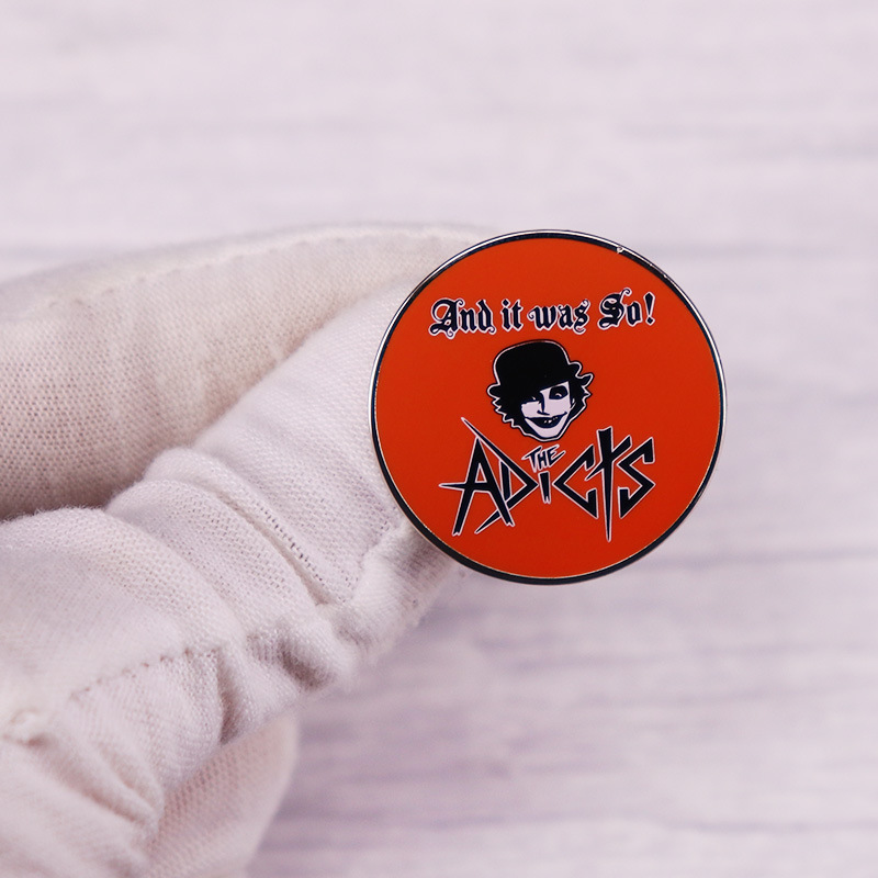 Vintage Collectible Pins - The-AdictsเคลือบPin Vintage Rock Bandอุปกรณ์ต่อพ่วงLapel Badgeสําหรับแฟนเพลงคอลเลกชันเครื่องประดับของขวัญ