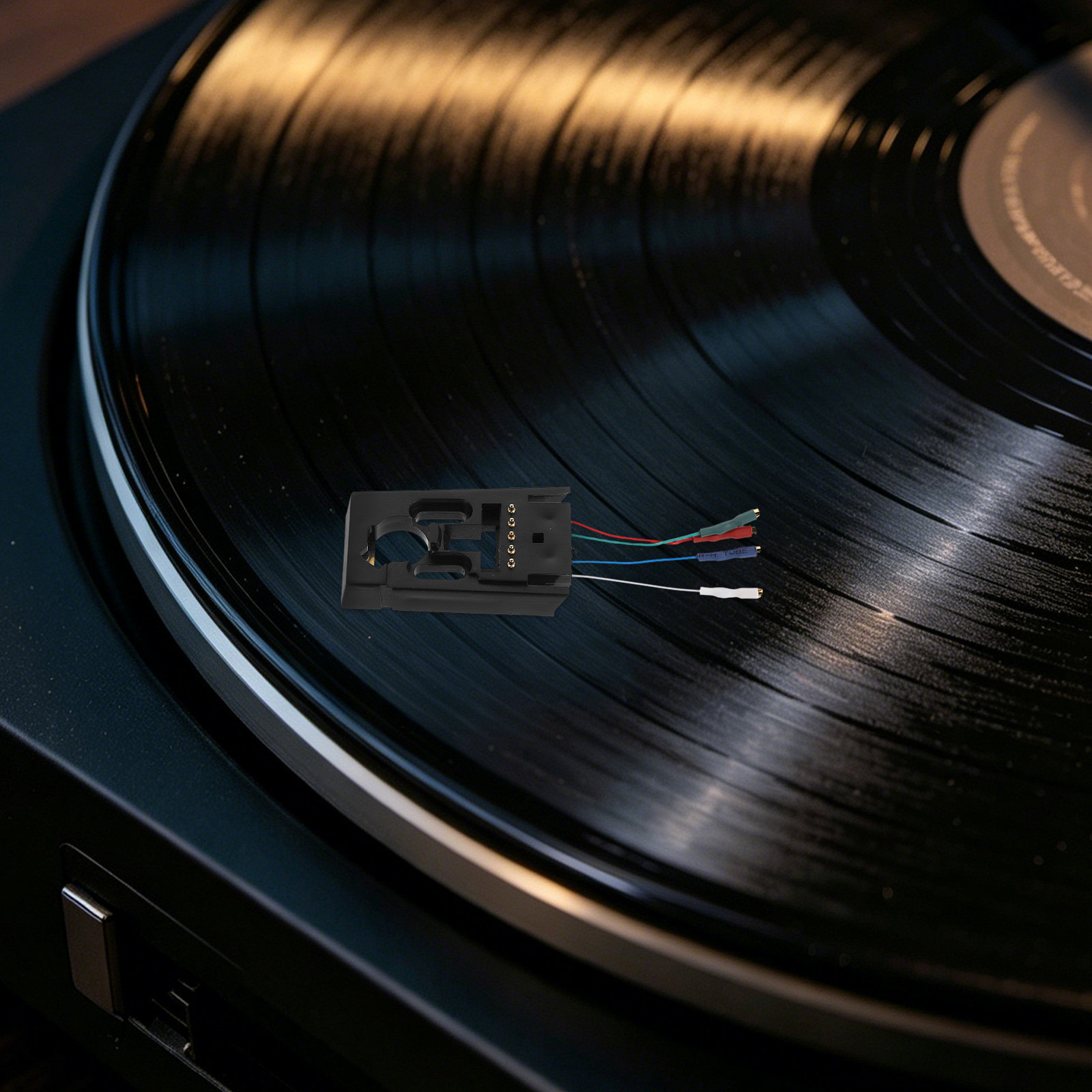 Record Player Needle - อุปกรณ์เสริมหัวเข็มโทนอาร์มสำหรับเครื่องเล่นแผ่นเสียง ช่วยให้รับเสียงได้อย่างแม่นยำ พร้อมเข็มเปลี่ยนสำรอง