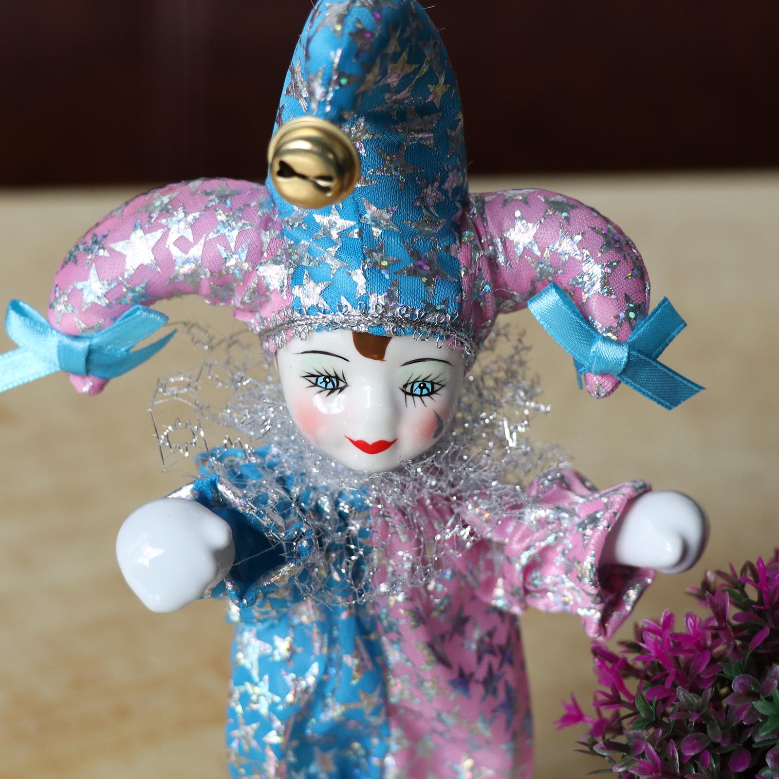 ตุ๊กตาพอร์ซเลนสะสม ขนาด 20 ซม. - Vintage Collectible Clowns บทวิจารณ์และราคา