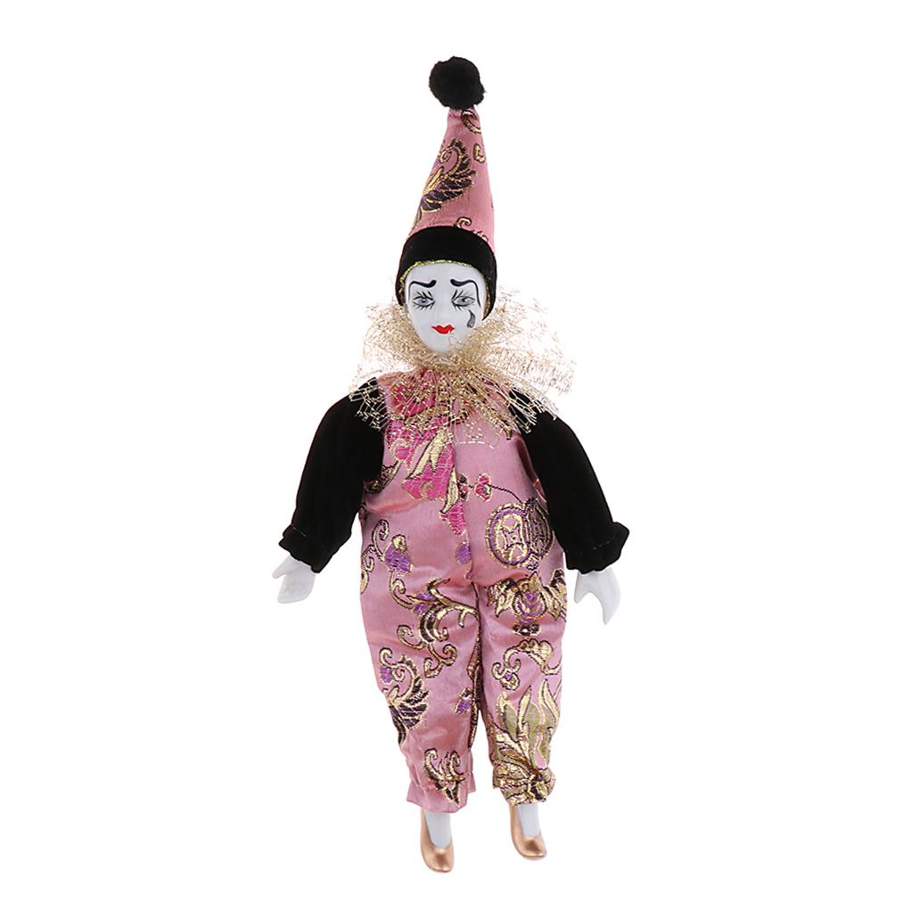 ตุ๊กตาตัวตลกพอร์ซเลนขนาด 22 ซม - Vintage Collectible Clowns บทวิจารณ์และราคา