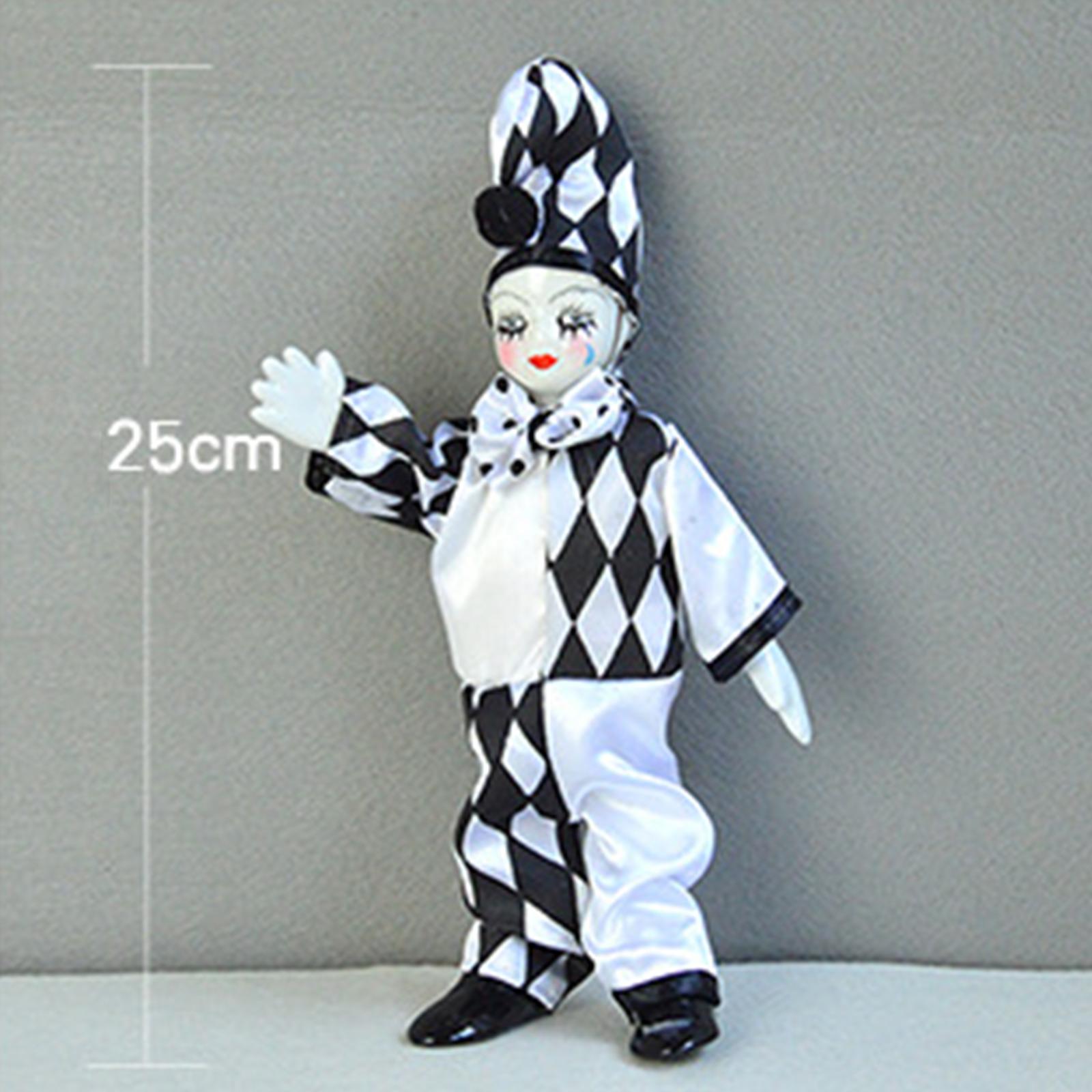 ตุ๊กตาตัวตลกวินเทจงานฝีมือของส - Vintage Collectible Clowns บทวิจารณ์และราคา