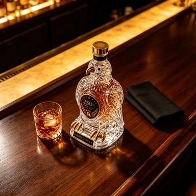 ขวดเหล้าคริสตัลรูปนกอินทรีสไตล - Vintage Collectible Liquor Bottles บทวิจารณ์และราคา