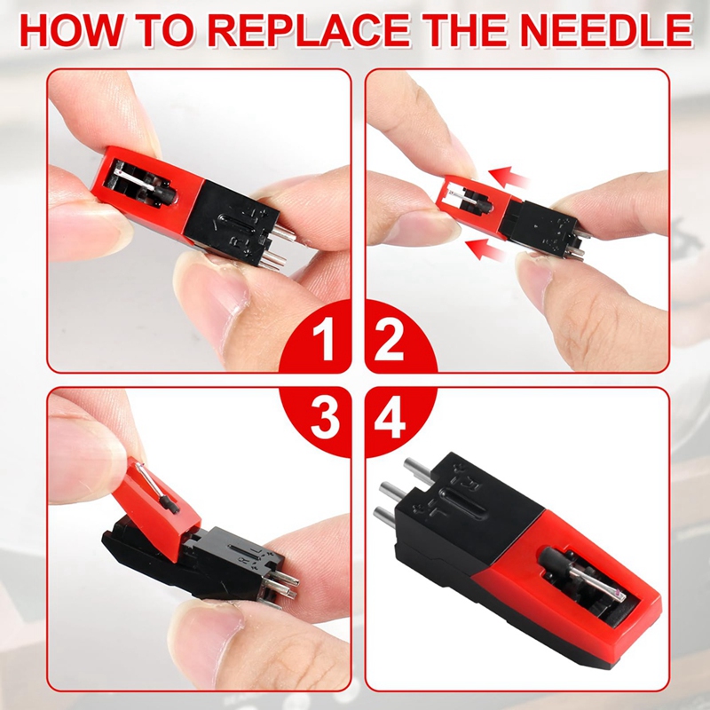 อะไหล่เข็มสไตลัสเครื่องเล่นแผ่ - Record Player Needle บทวิจารณ์และราคา