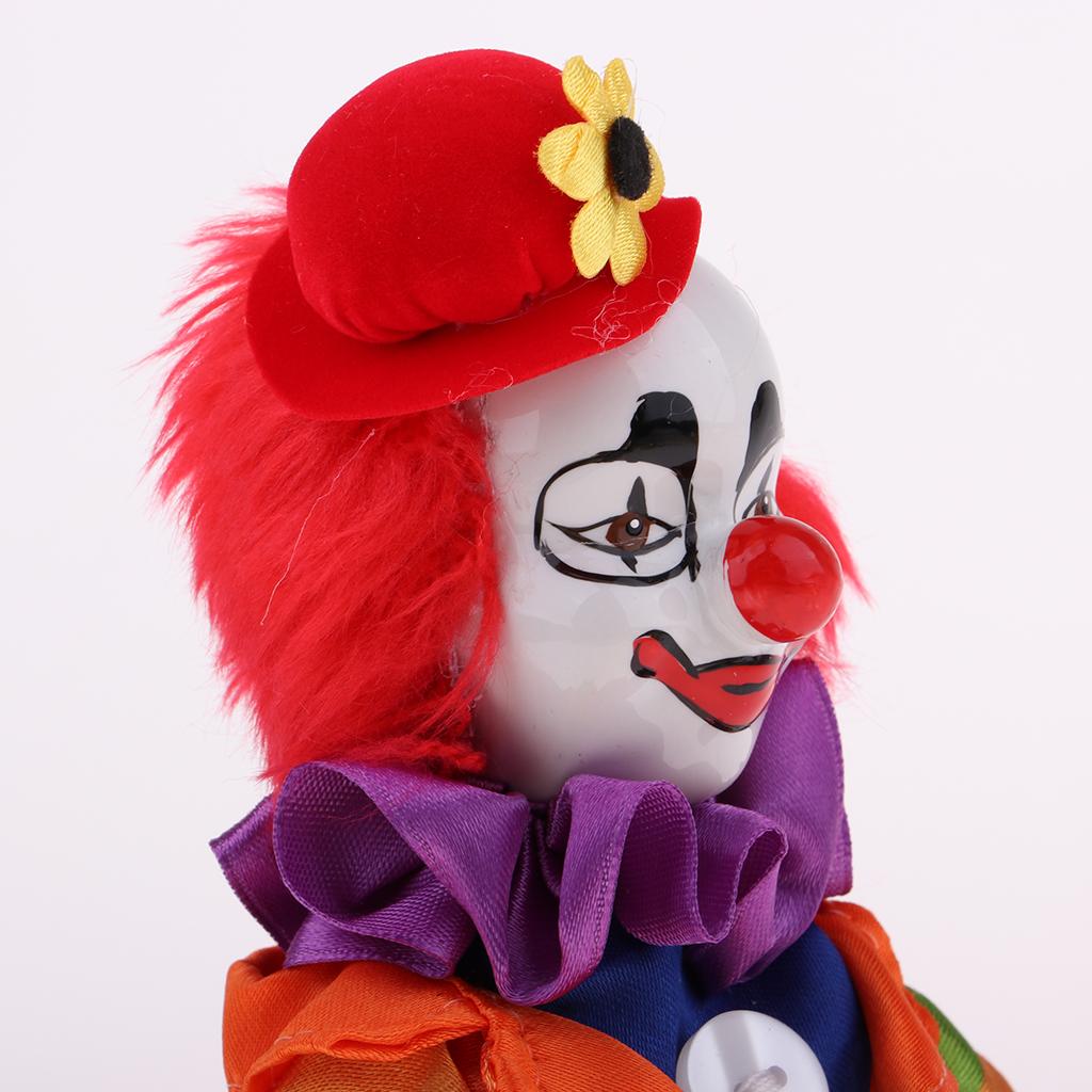 ตุ๊กตาตัวตลกพอร์ซเลนขนาดเล็ก 1 - Vintage Collectible Clowns บทวิจารณ์และราคา