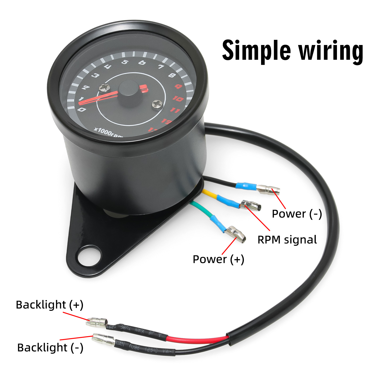 มาตรวัดรอบเครื่องยนต์แบบอนาล็อ - Analog Meter Gauge บทวิจารณ์และราคา