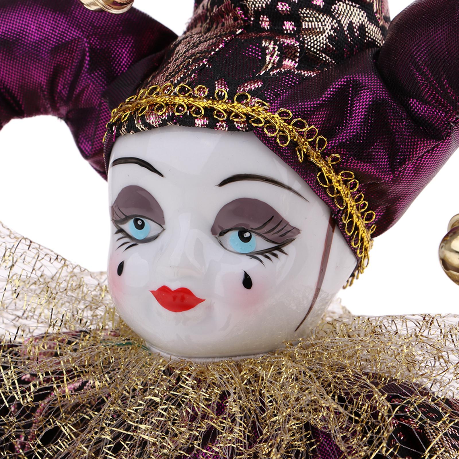 ตุ๊กตาพอร์ซเลนสไตล์อิตาลี ตัวต - Vintage Collectible Clowns บทวิจารณ์และราคา