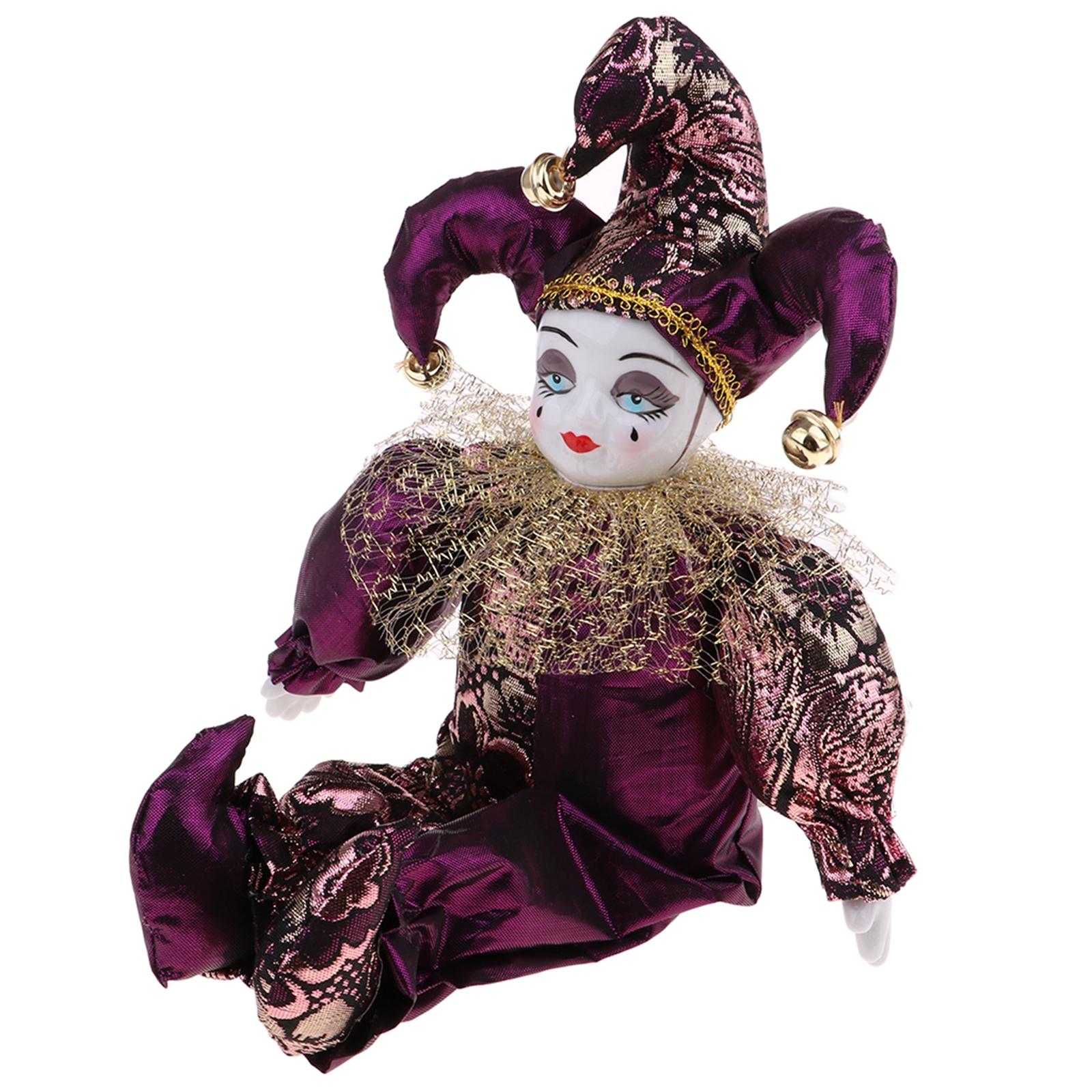 ตุ๊กตาพอร์ซเลนสไตล์อิตาลี ตัวต - Vintage Collectible Clowns บทวิจารณ์และราคา