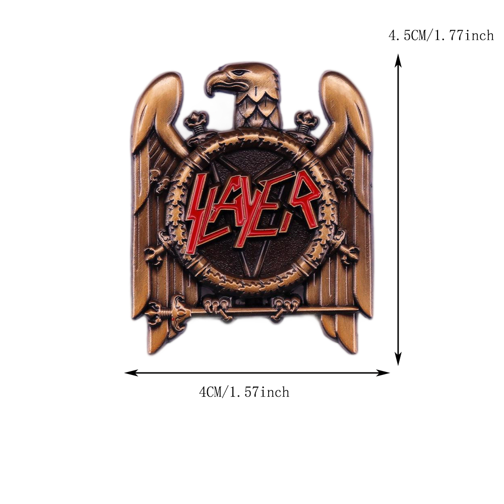 เข็มกลัดโลหะสไตล์เรโทร วงดนตรี - Vintage Collectible Pins บทวิจารณ์และราคา