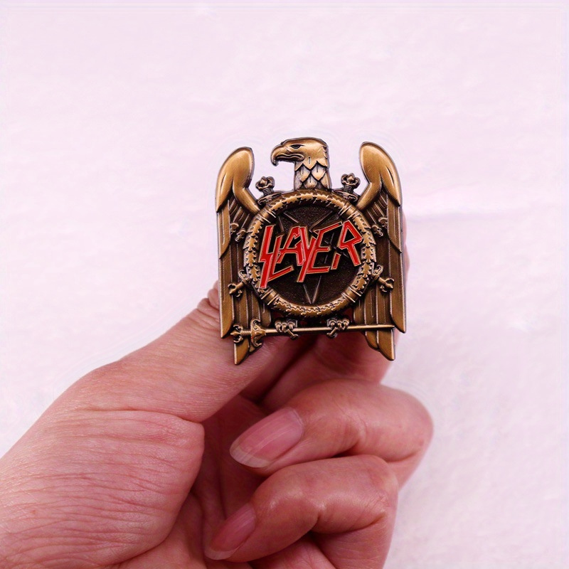 เข็มกลัดโลหะสไตล์เรโทร วงดนตรี - Vintage Collectible Pins บทวิจารณ์และราคา