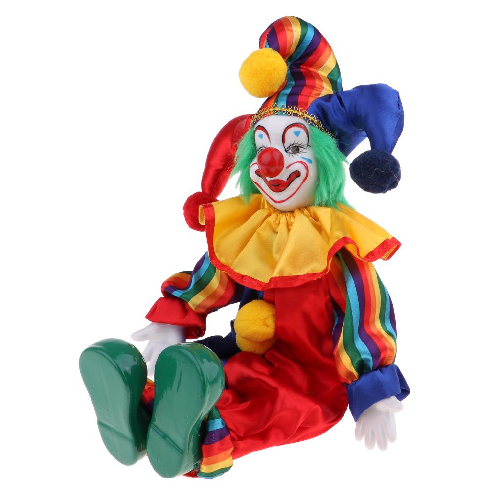 ตุ๊กตาตัวตลกเซรามิกทำมือสไตล์ว - Vintage Collectible Clowns บทวิจารณ์และราคา