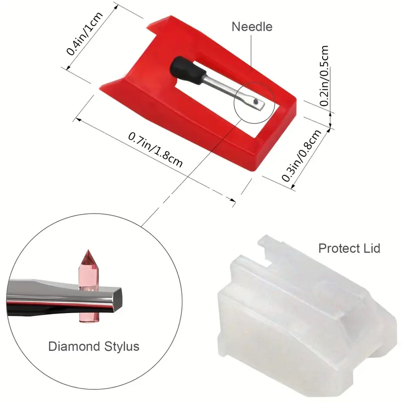 เข็มเครื่องเล่นแผ่นเสียง 6 ชิ้ - Record Player Needle บทวิจารณ์และราคา