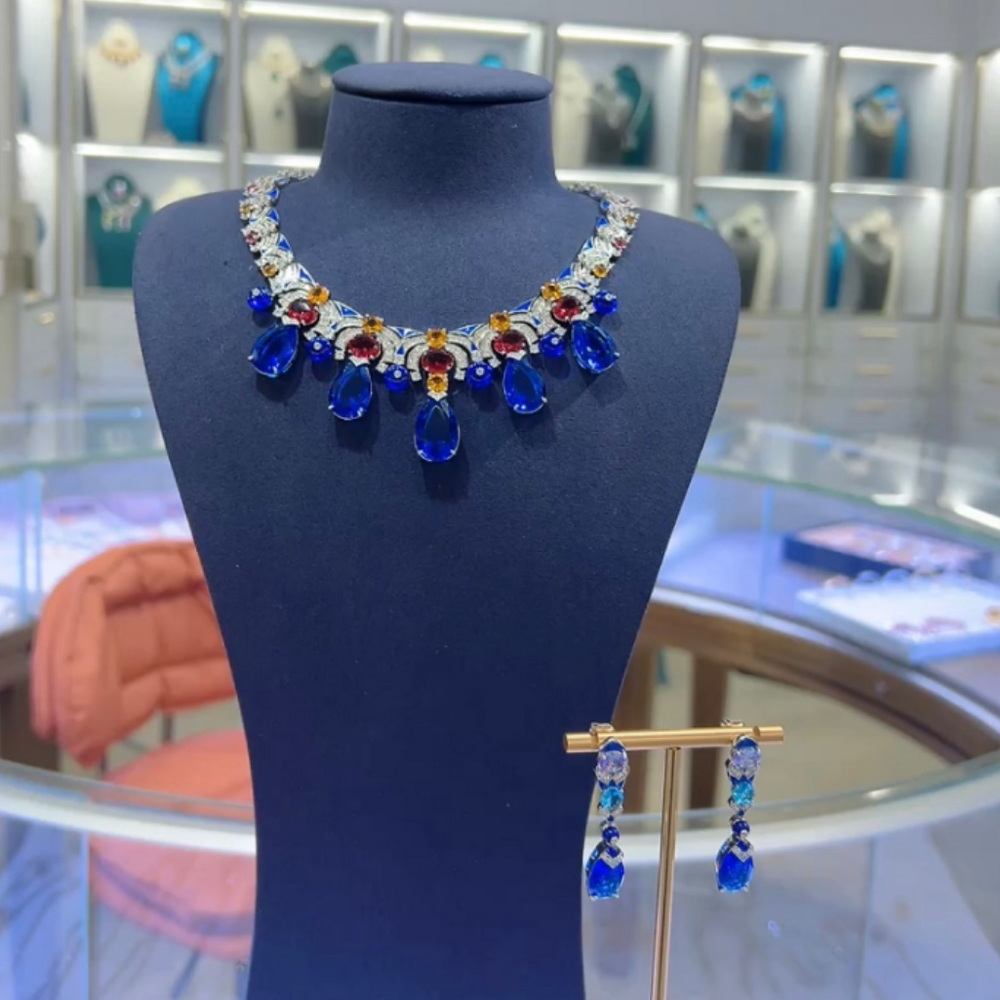 ต่างหูและสร้อยคอคอลเลคชั่นดีไซ - Vintage Collectible Jewelry บทวิจารณ์และราคา