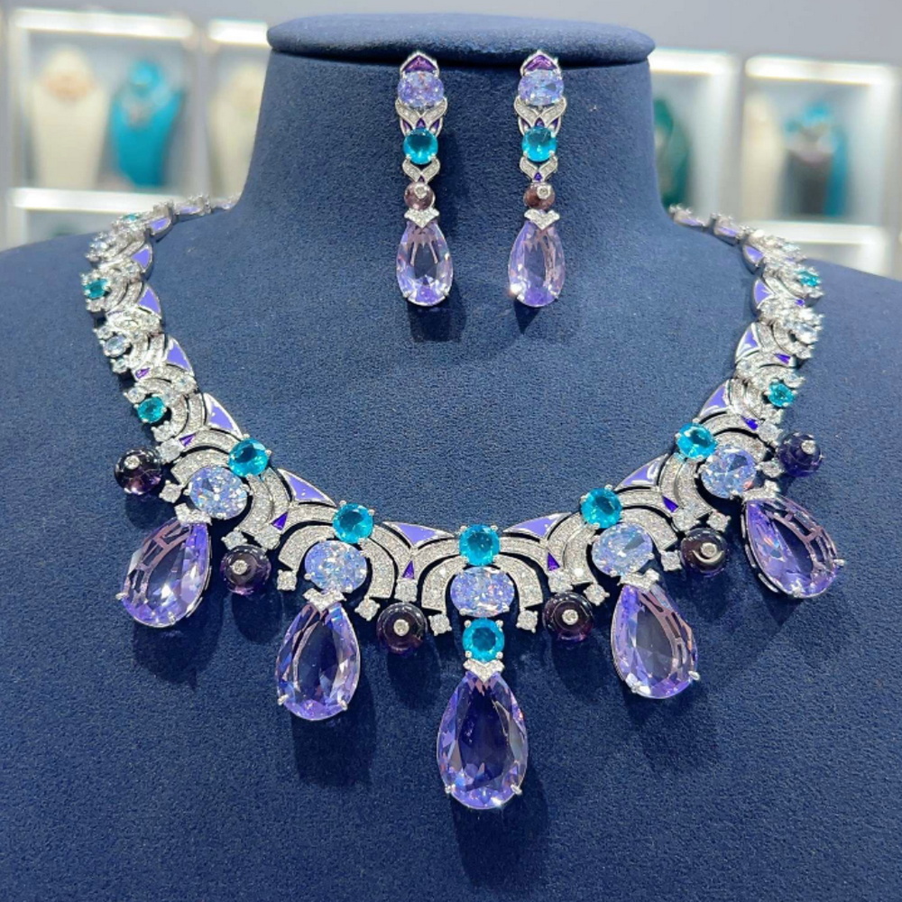 ต่างหูและสร้อยคอคอลเลคชั่นดีไซ - Vintage Collectible Jewelry บทวิจารณ์และราคา