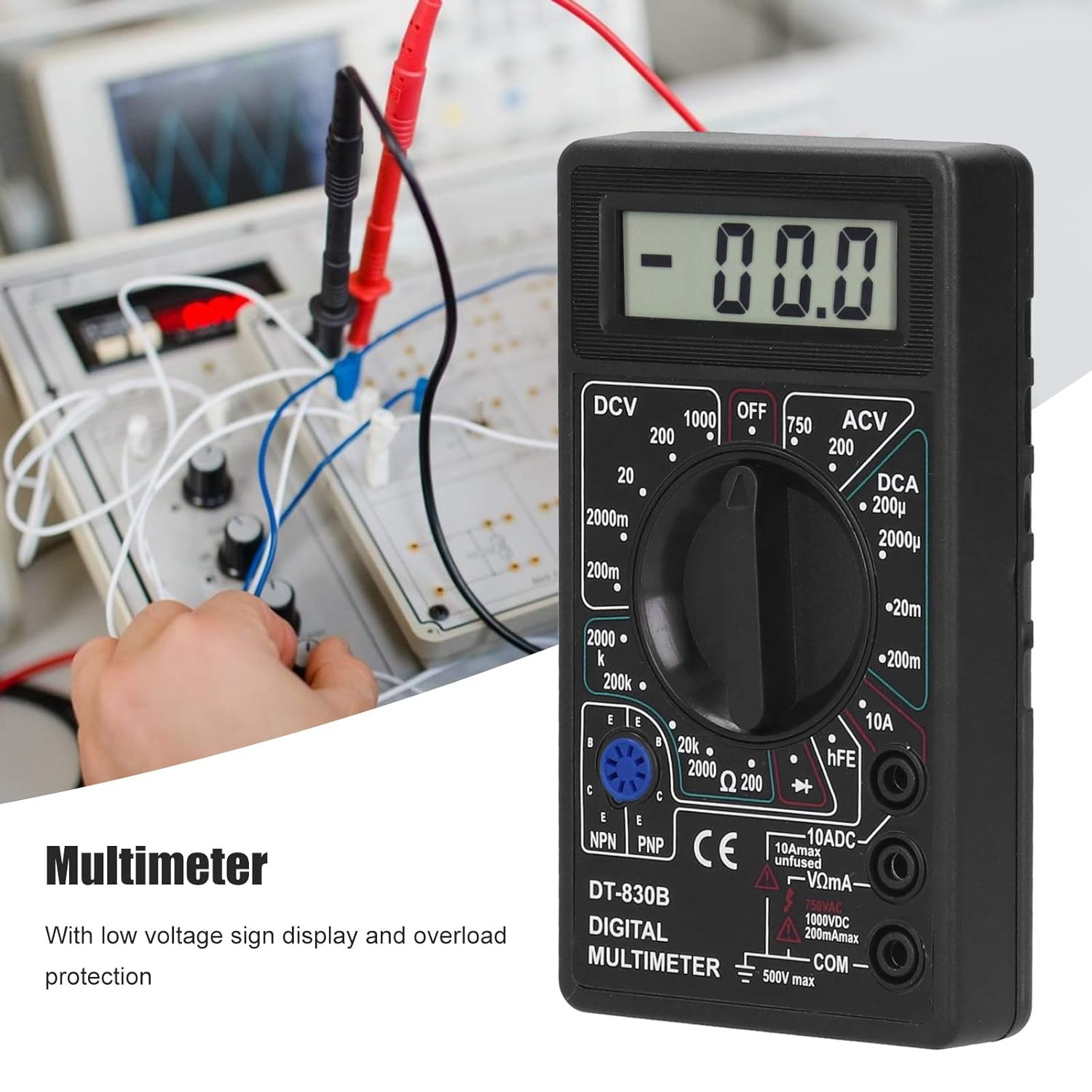 เครื่องทดสอบมัลติมิเตอร์แบบดิจ - Analog Meter Gauge บทวิจารณ์และราคา