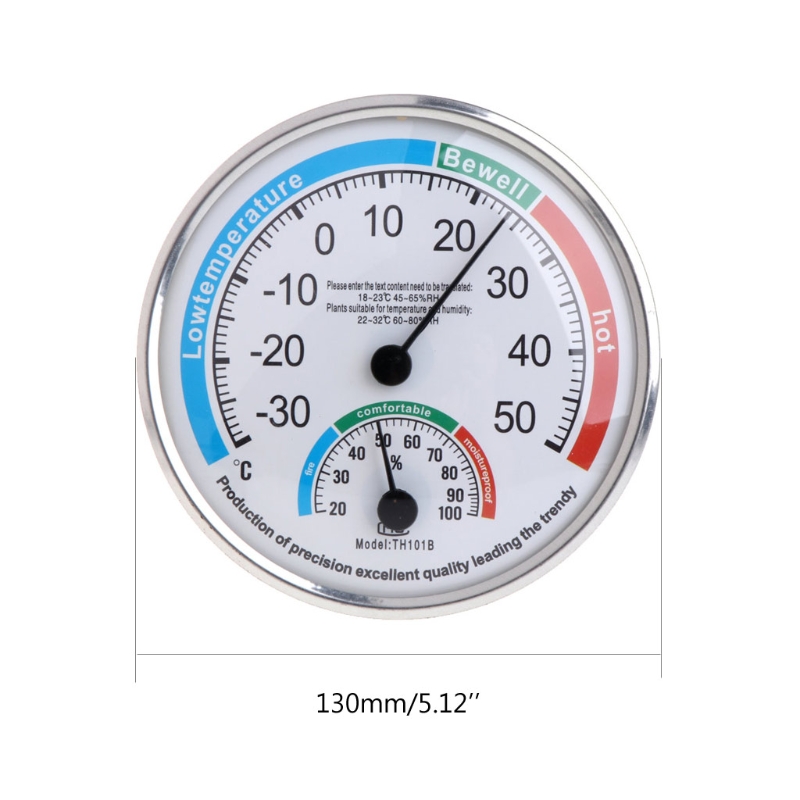 เทอร์โมมิเตอร์แบบอะนาล็อกแบบพก - Analog Meter Gauge บทวิจารณ์และราคา
