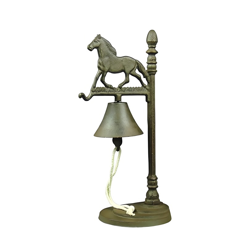 กระดิ่งเหล็กหล่อโบราณรูปม้า ขอ - Vintage Collectible Bells บทวิจารณ์และราคา