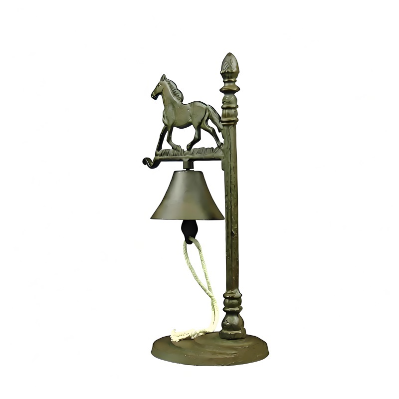 กระดิ่งเหล็กหล่อโบราณรูปม้า ขอ - Vintage Collectible Bells บทวิจารณ์และราคา