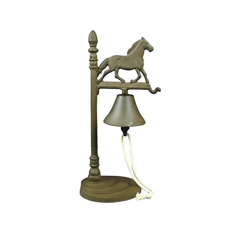 กระดิ่งเหล็กหล่อโบราณรูปม้า ขอ - Vintage Collectible Bells บทวิจารณ์และราคา