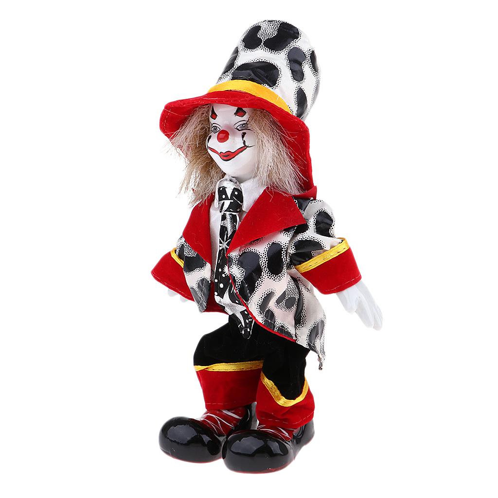 ตุ๊กตาตัวตลก พอร์ซเลน วินเทจ ง - Vintage Collectible Clowns บทวิจารณ์และราคา