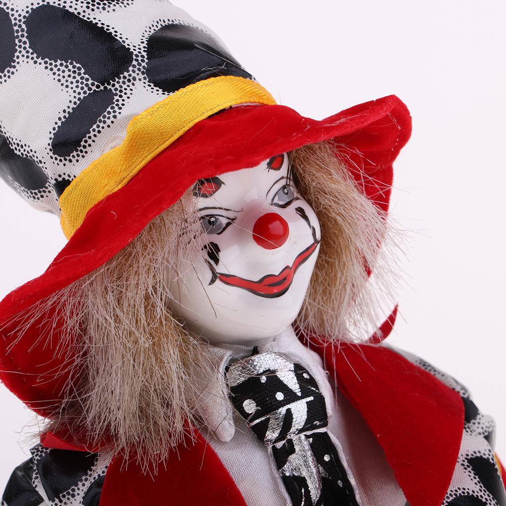 ตุ๊กตาตัวตลก พอร์ซเลน วินเทจ ง - Vintage Collectible Clowns บทวิจารณ์และราคา
