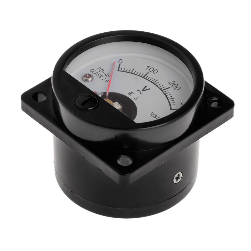 โวลต์มิเตอร์SO-45 AC 0-300V An - Analog Meter Gauge บทวิจารณ์และราคา