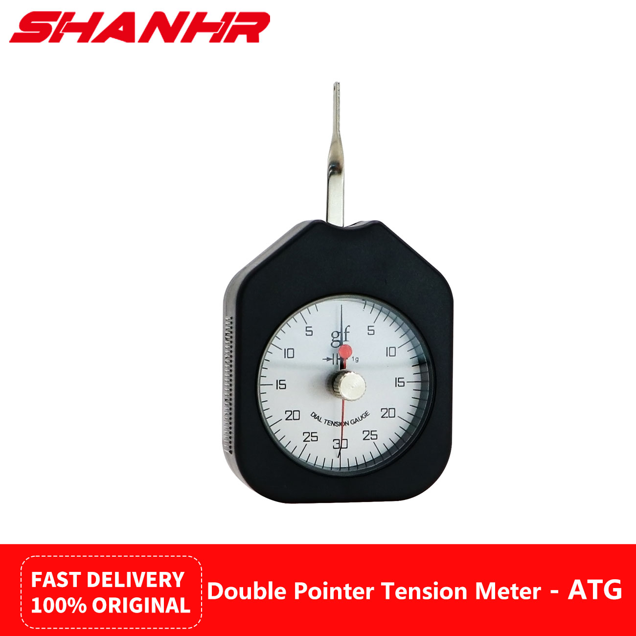 เครื่องวัดแรงดึงแบบสองเข็ม SHA - Analog Meter Gauge บทวิจารณ์และราคา