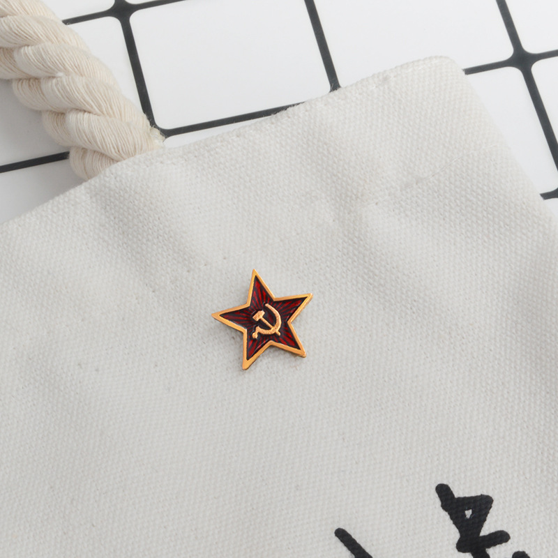 USSR Red Star Badge Lapel Pins - Vintage Collectible Classics บทวิจารณ์และราคา