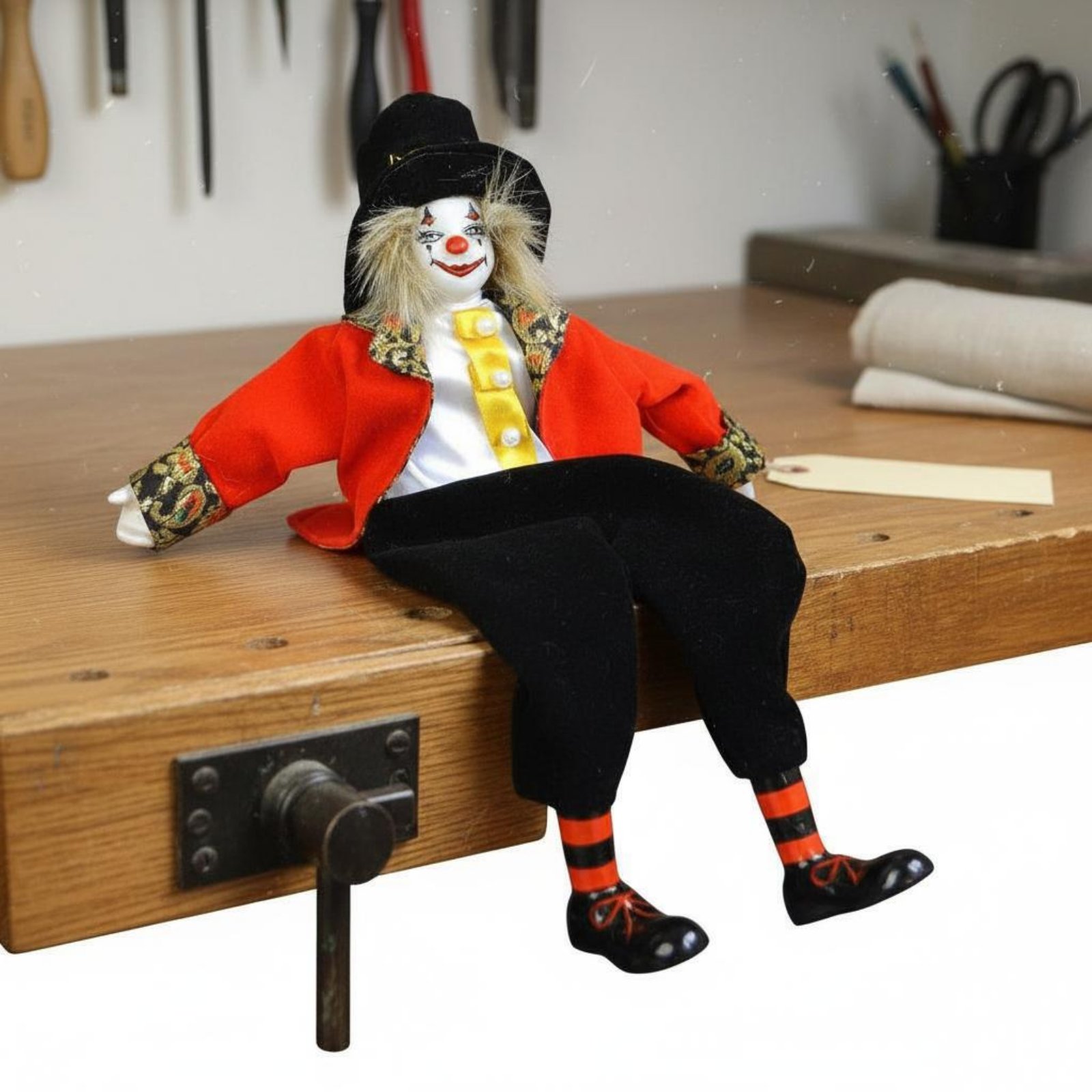 ตุ๊กตาตัวตลกขาอ่อนนุ่ม ของสะสม - Vintage Collectible Clowns บทวิจารณ์และราคา