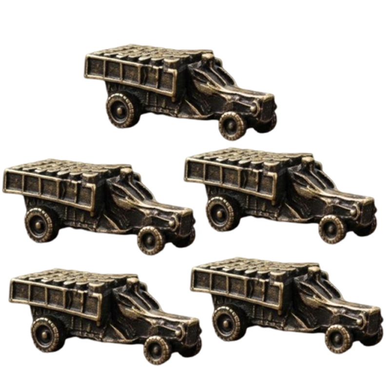 1/2/3/4/5 ชิ้น รถบรรทุกเหล็กขน - Vintage Collectible Trucks บทวิจารณ์และราคา