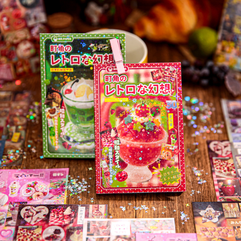 30 แผ่น สมุดสติกเกอร์ลายดาววิน - Vintage Collectible Books บทวิจารณ์และราคา